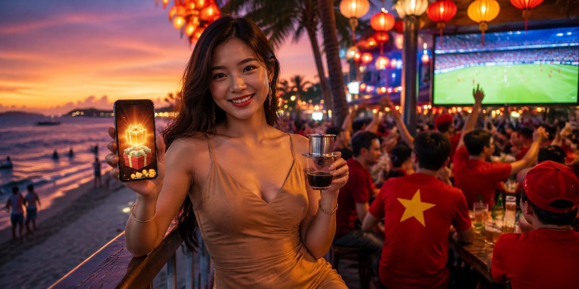 Cảnh casino di động tại Phú Quốc